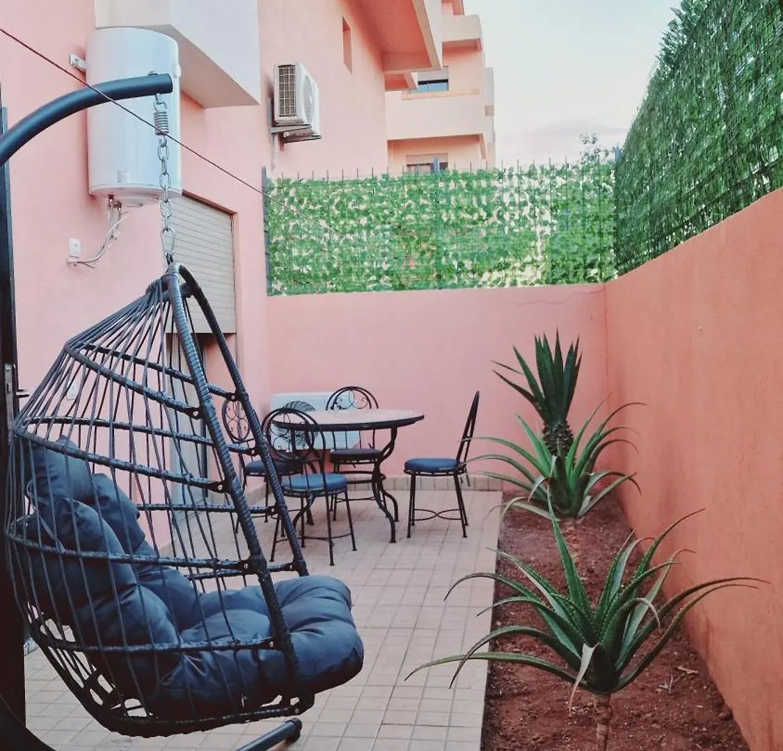 Location Appartement Duplex De Luxe Avec Jardin Privatif, Dans Residence Avec Piscines Marakéš Apartmán