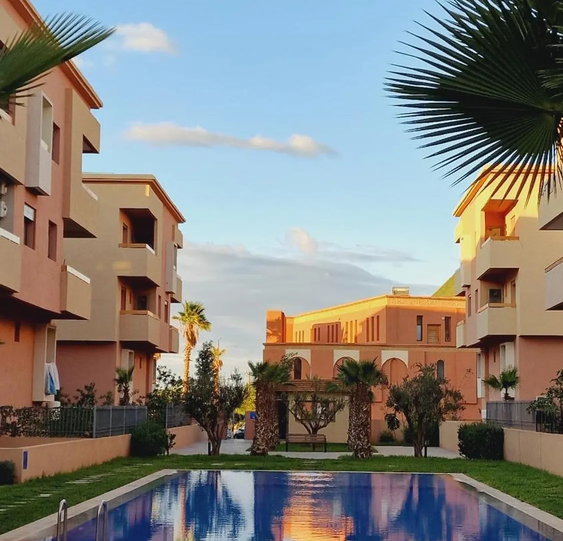 Apartmán Location Appartement Duplex De Luxe Avec Jardin Privatif, Dans Residence Avec Piscines Marakéš